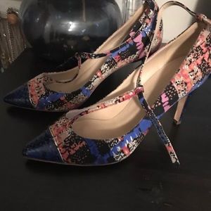 J Crew Everly t strap heels